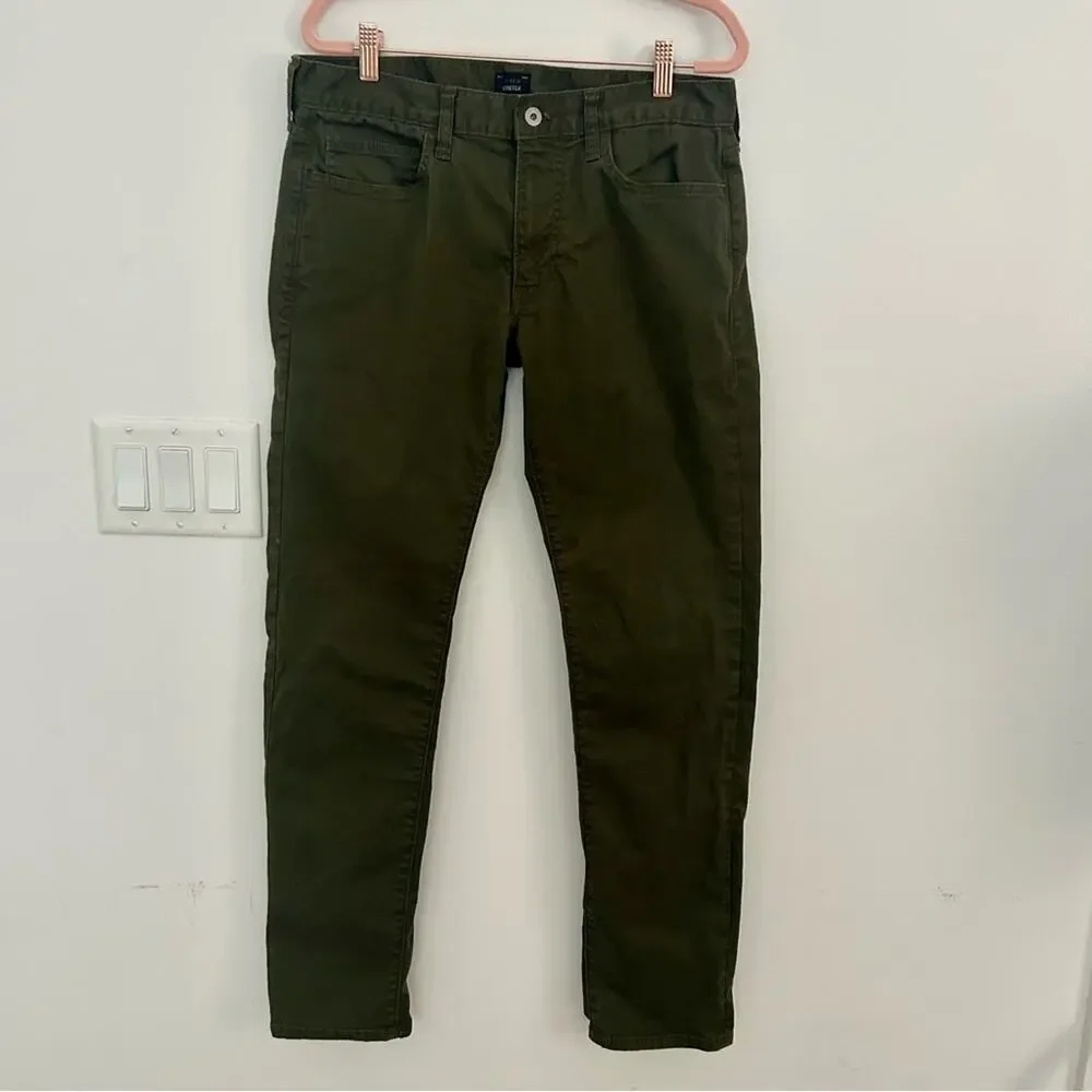 J. Crew Olive Green Men's Chinos W:31 L:32